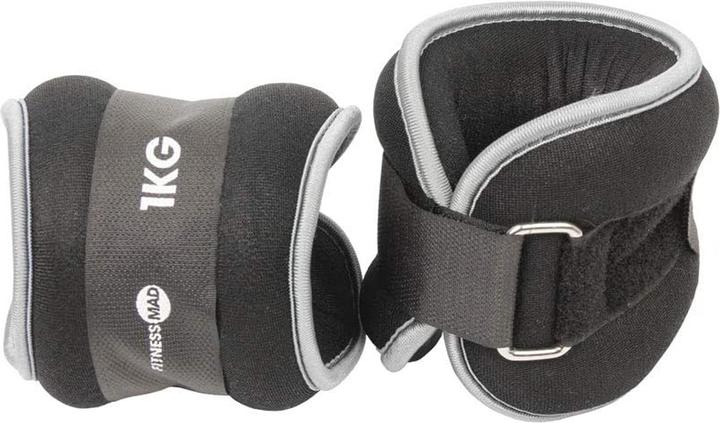 Actual product image Fitness Mad Wrist And Ankle Weight (Pack Of 2) (1 x 1 kg)