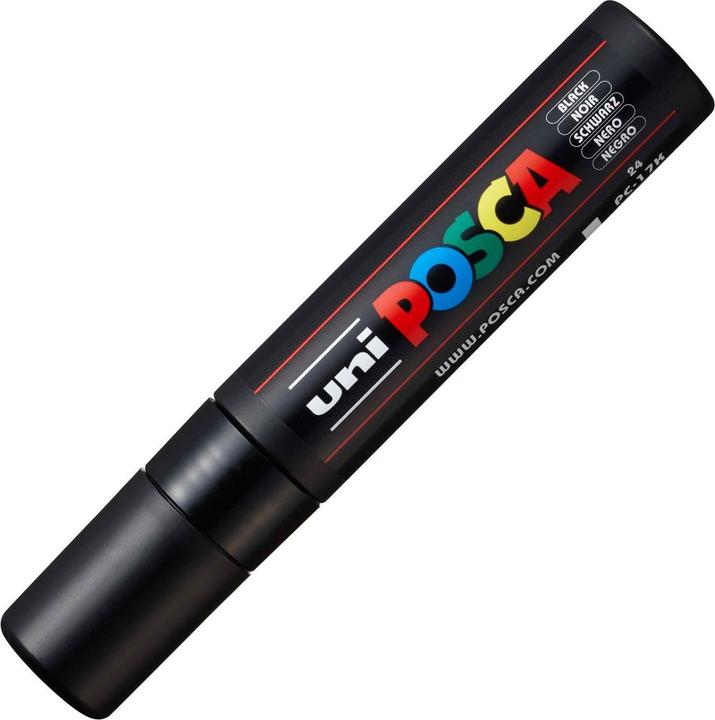 Immagine prodotto Posca Marchio PC-17K a punta rettangolare (Nero, 15 mm, 1 x)