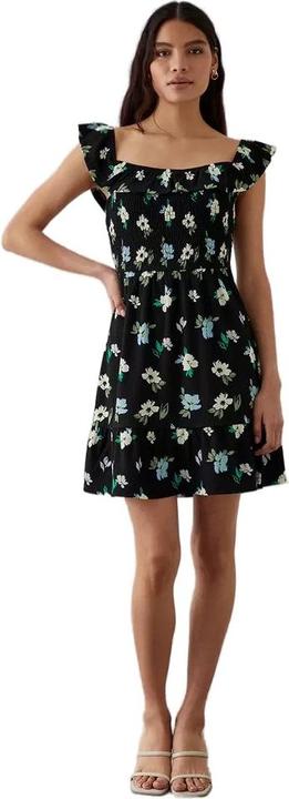 Dorothy Perkins Floral gerafftes Minikleid