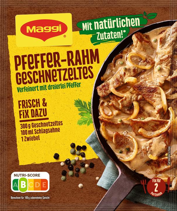 Actual product image Maggi Pepper cream (27 g)
