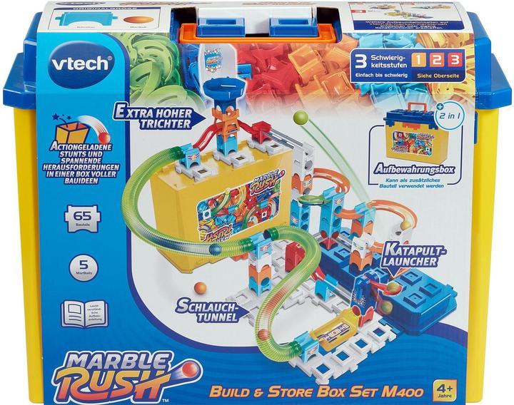 Actual product image VTech Marble Rush - Build & Store Box Set M400