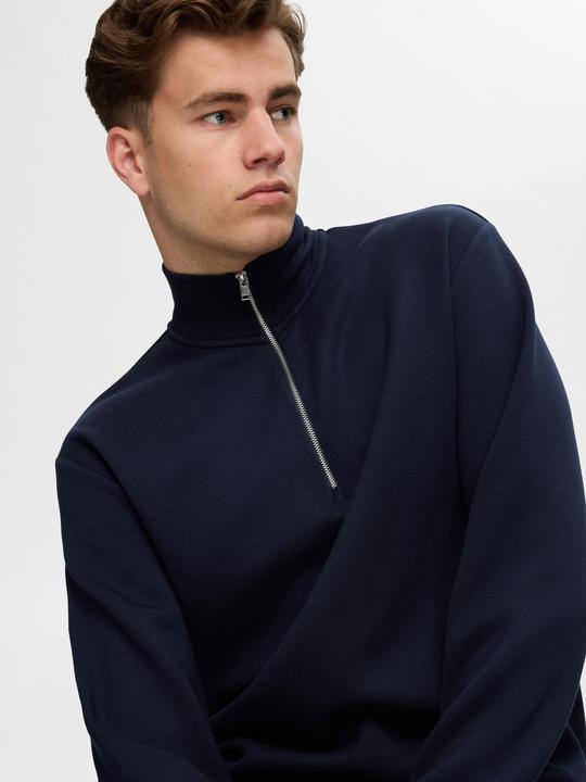 Image du produit Selected Homme Slhemanuel Soft Zip High Neck Sweat Noos (XL)
