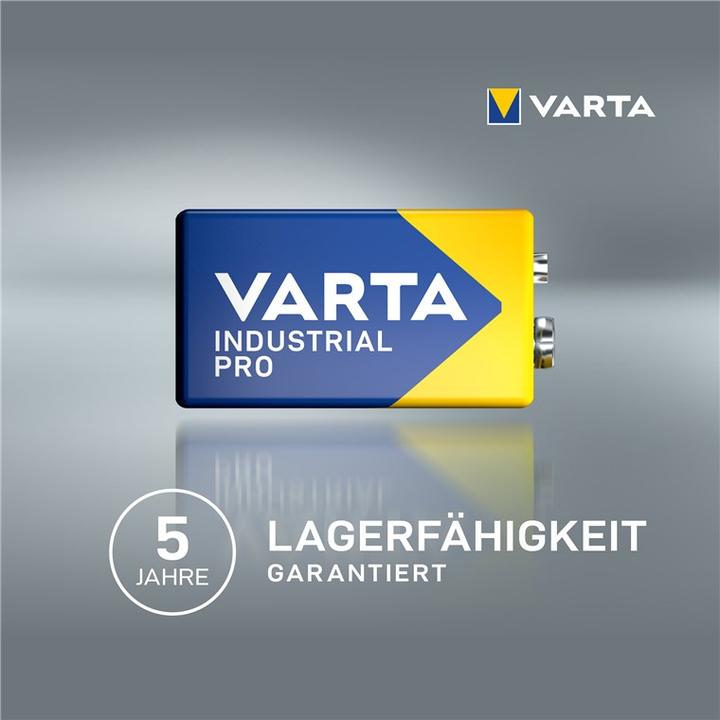 Produktbild Varta Industrial (1 Stk., 9V Block, 640 mAh)