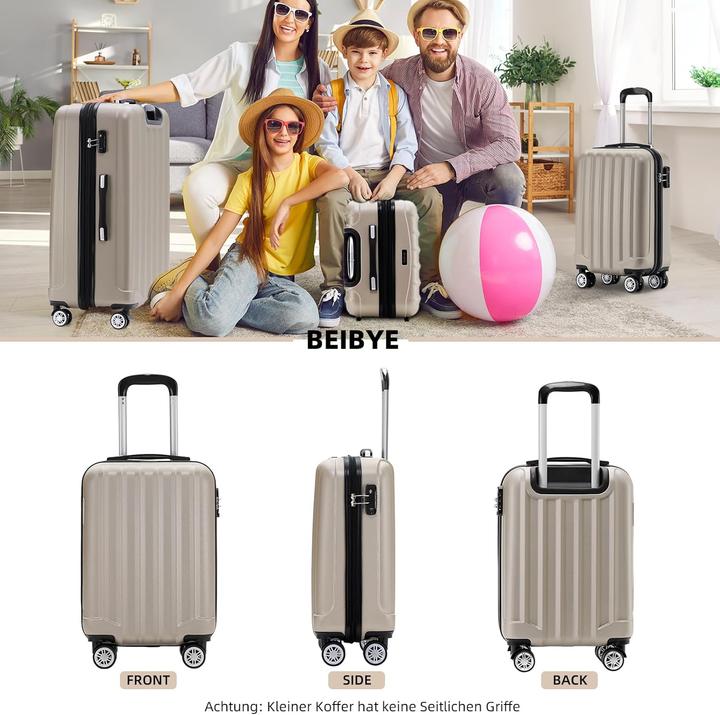 Immagine prodotto Beibye Handgepäckkoffer (45 l, Bagaglio a mano (fino a 50 litri))