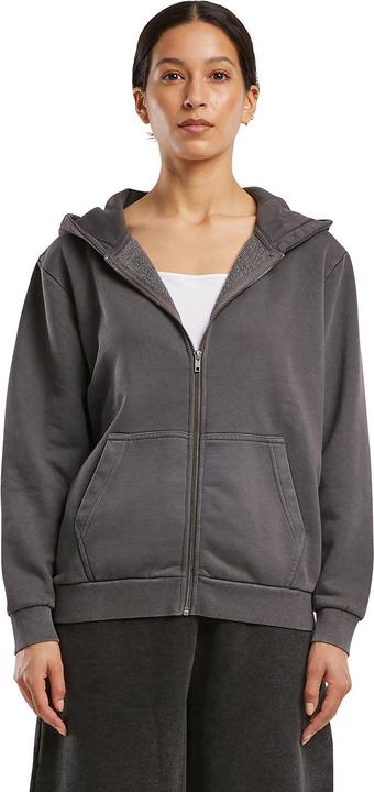 Produktbild Build Your Brand Hoodie mit durchgehendem Reissverschluss Schwere Qualität (S)