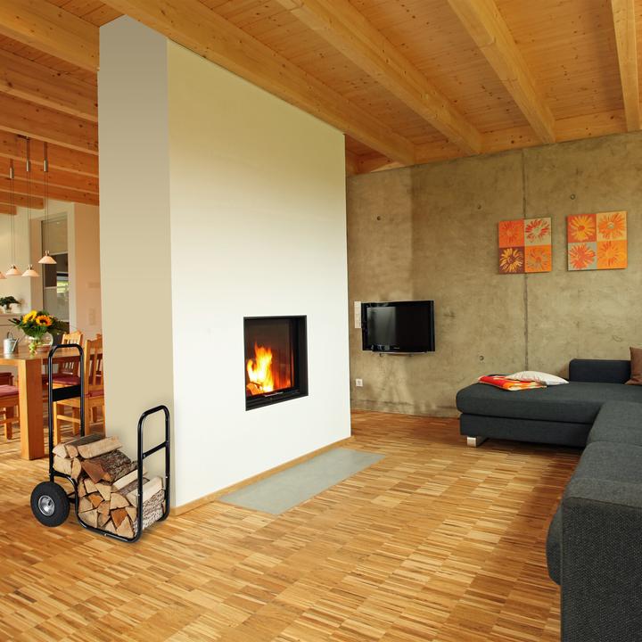 Actual product image Relaxdays firewood trolley (53 x 69 x 107 cm)