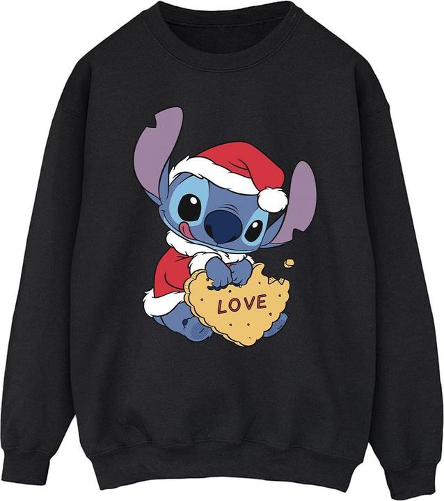 Immagine prodotto Disney Lilo And Stitch Christmas Love Biscuit Felpa Uomo (S)