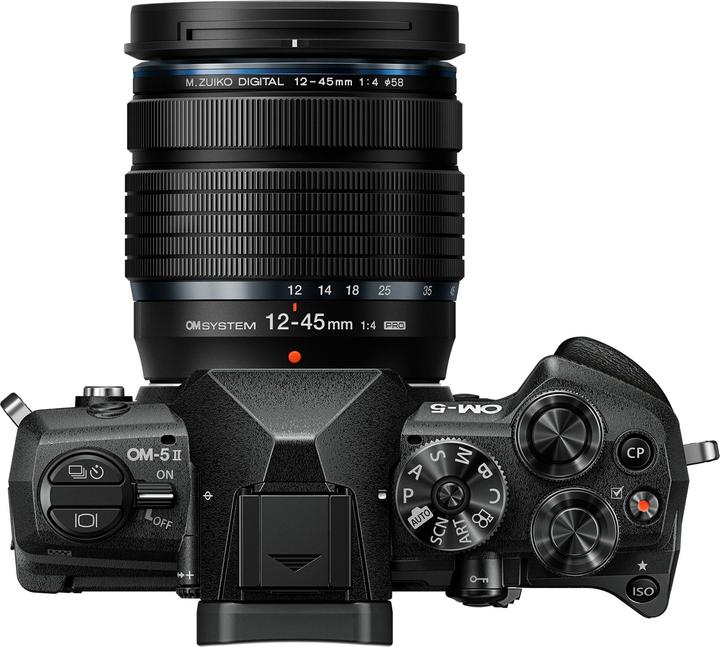 Actual product image OM System OM-5 Mark II M.Zuiko Digital ED 12-45mm F4.0 Pro (12 - 45 mm, 20.40 Mpx, 4/3)