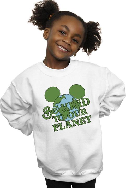Actual product image Disney Girls Mickey Mouse Be Kind Sweatshirt (140, 146)