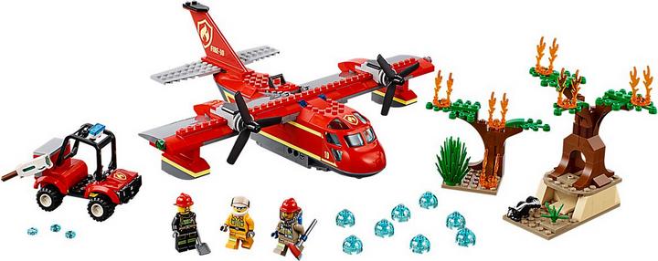Produktbild LEGO Löschflugzeug der Feuerwehr (60217, LEGO City)