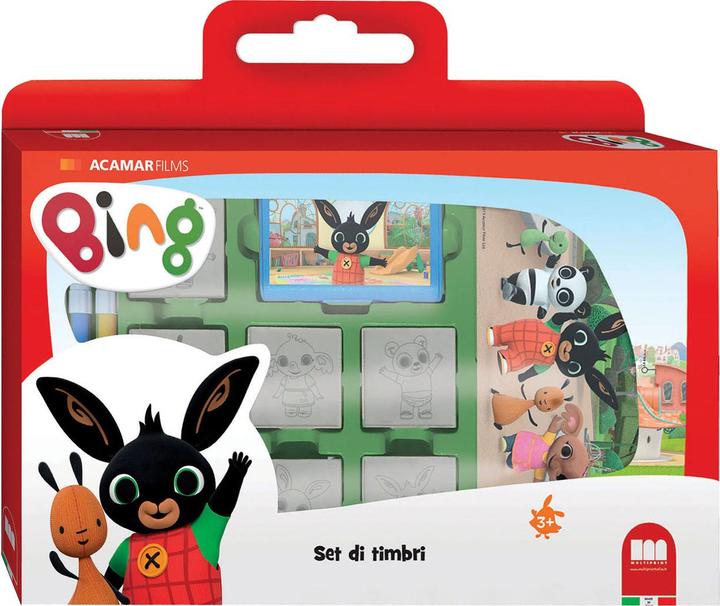 Dante Stempel im Koffer 7-tlg. Bing 7987 Multiprint