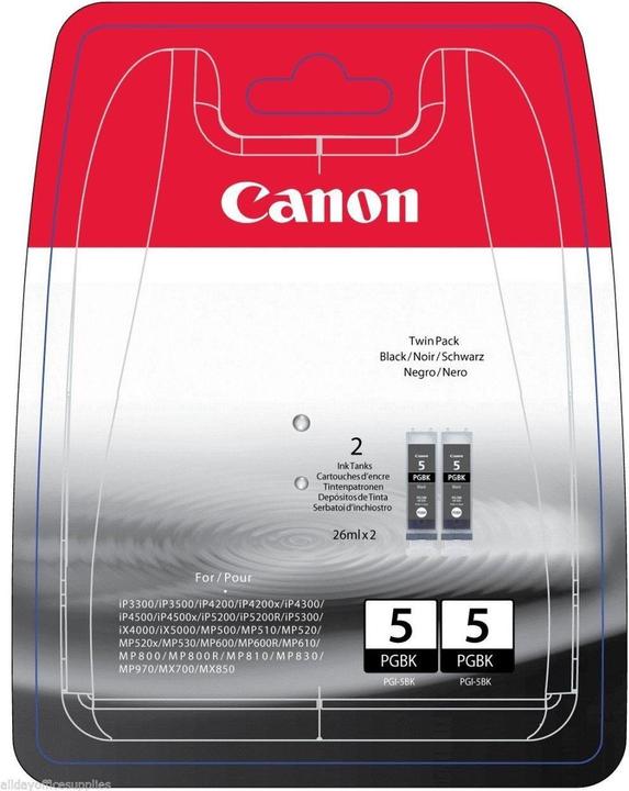 Canon PGI-5BK 2er Pack (BK)
