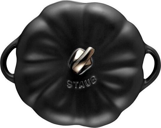 Productafbeelding Staub 40508-548-0 - Pompoen - Cocotte - Zwart mat - Keramiek - 12,2 cm (12.20 cm, Braadpan + kasserol, Keramiek)
