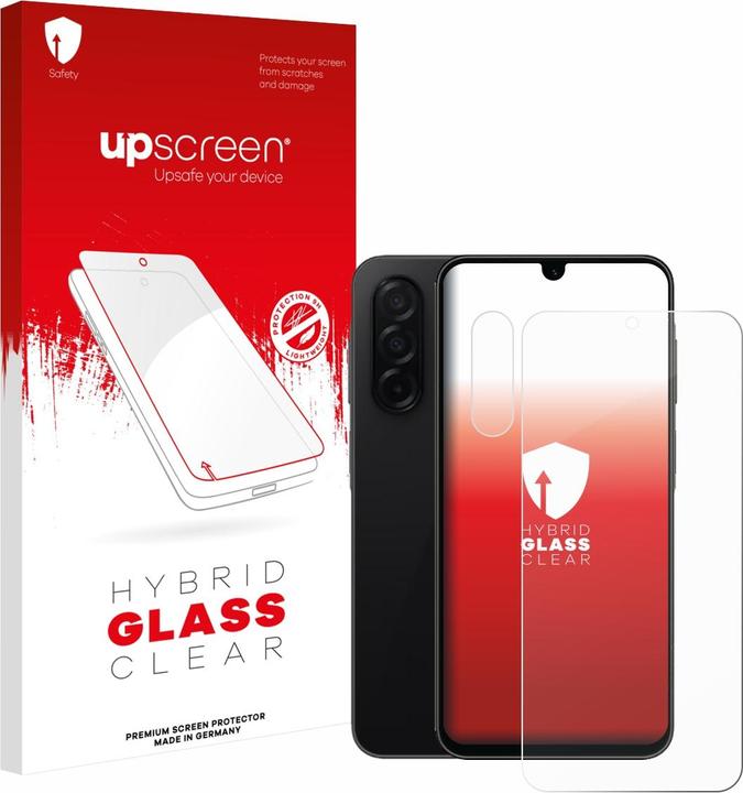 Produktbild upscreen Schutzglas Schutzfolie Displayschutz Display Schutz Glas Folie klar (1 Stück, Samsung Galaxy A26)