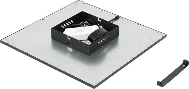 Image du produit Lindby Panneau LED Lamin carré noir 39,5 cm (1900 lm)