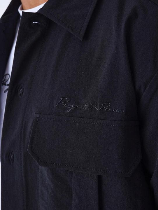 Actual product image Project X Paris plain textured shirt (M)