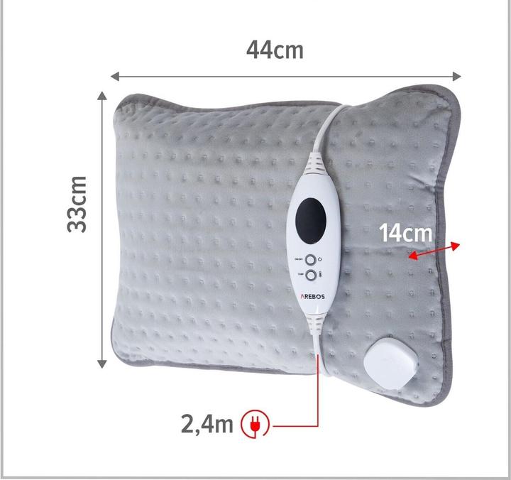 Immagine prodotto Arebos Cuscino riscaldante (44 x 33 cm)
