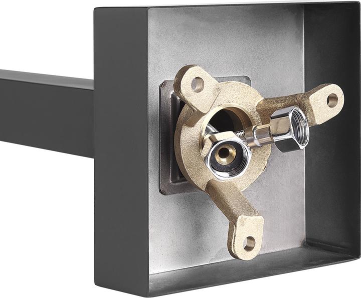 Actual product image Beliani Bath mixer free-standing matt black DELLA