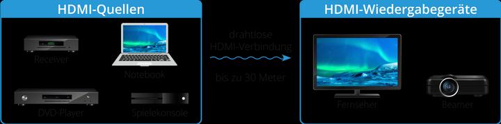 Actual product image Megasat Mini II HDMI Extender (30 m)