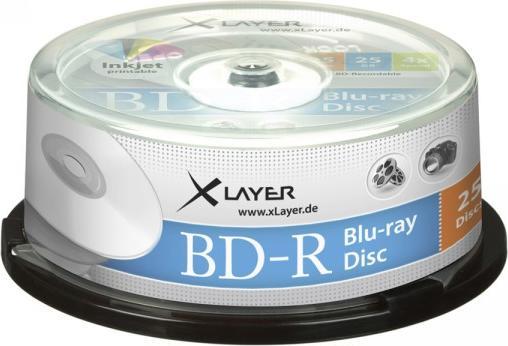 Actual product image Xlayer Spindle - storage medium (25 x)
