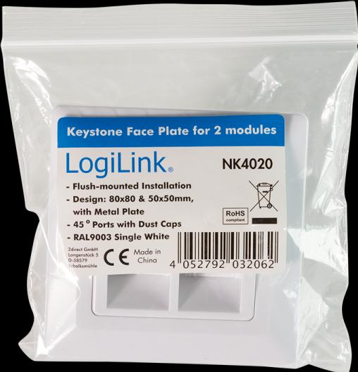 Actual product image LogiLink Flush-mounted box