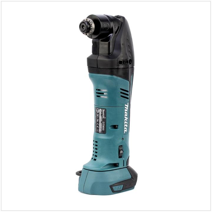 Produktbild Makita DTM 50 RMJ 18V Li-Ion Akku Multifunktioswerkzeug im Makpac mit 2x 4,0 Ah Akku und 1x Ladeger