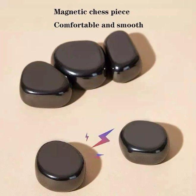 Actual product image MU Classic Magnetic Chess - Magnetsteine verbinden vermeiden