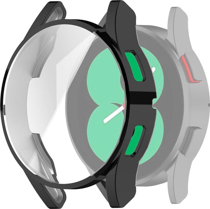 Image du produit Cover-Discount Galaxy Watch 4 44mm - Etui de protection en caoutchouc noir