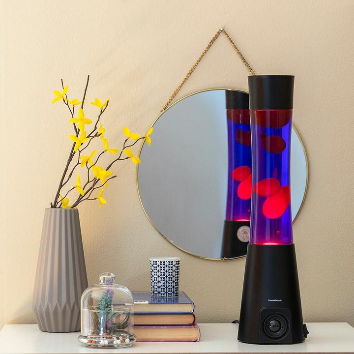 Produktbild InnovaGoods Lavalampe mit Lautsprecher Maglamp (10 lm, E14)