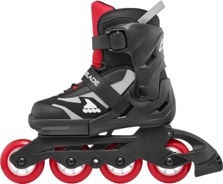 Immagine prodotto Rollerblade Inline-Skates Microblade Combo Schwarz/Rot, 33-36.5 (33, 36.5)