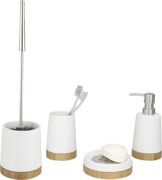 Actual product image Wenko bamboo (8 x 8 x 12 cm)