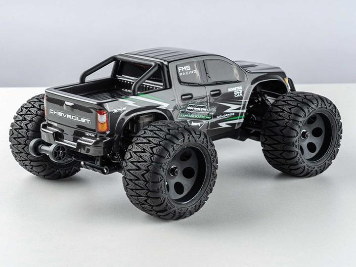 Immagine prodotto FMS FMT24 Chevrolet COLORADO 1:24 nero - RTR 2.4GHz (RTR pronto all'uso)