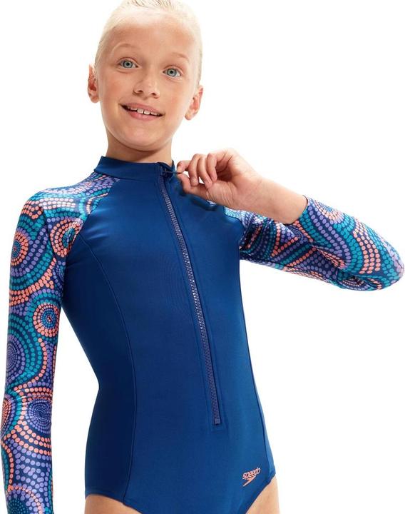 Speedo Badeanzug Mädchen Langärmlig (140)