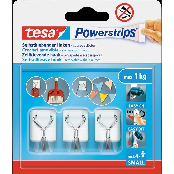 Productafbeelding tesa Powerstrips zelfklevende haken Small