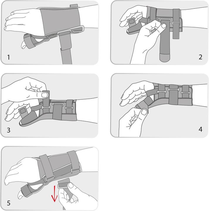Actual product image BioSkin Wrist/Thumb Spica (XL, XXL)