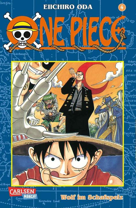 Image du produit One Piece, Band 4 (Allemand, Eiichiro Oda, 2001)