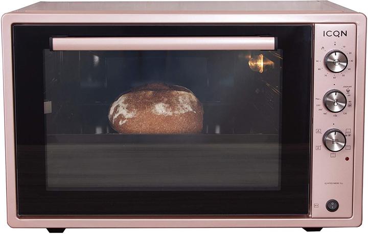 Actual product image Icqn XXL Vrijstaande Oven - 60L - Convectie Mini Oven - Hetelucht /u0026 Grillfunctie - Gemailleerde Holt