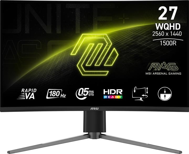 MSI MAG 27CQ6PF (2560 x 1440 Pixel, 27")