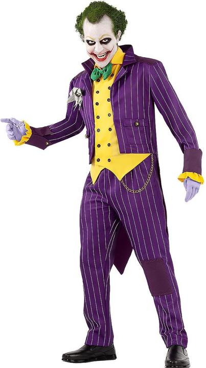Actual product image Metamorph Arkham City Joker Kostüm - für Halloween Fasching (L)