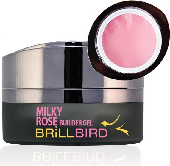 Immagine prodotto BrillBird Gel costruttore alla rosa lattea 5ml (Smalto per unghie effetto gel)