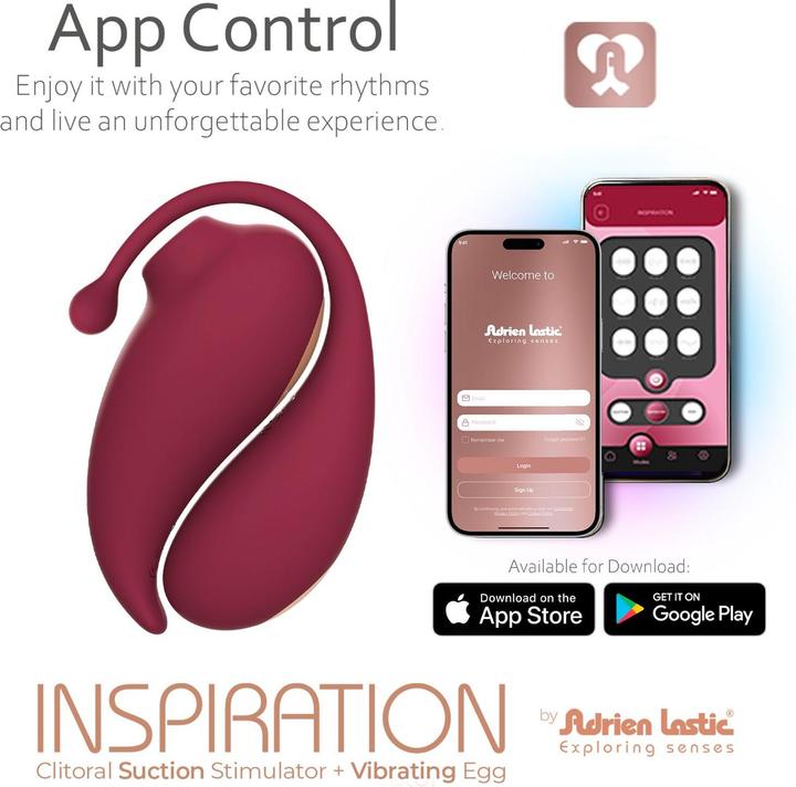 Image du produit Adrien Lastic Stimulateur d'aspiration clitoridienne Inspiration