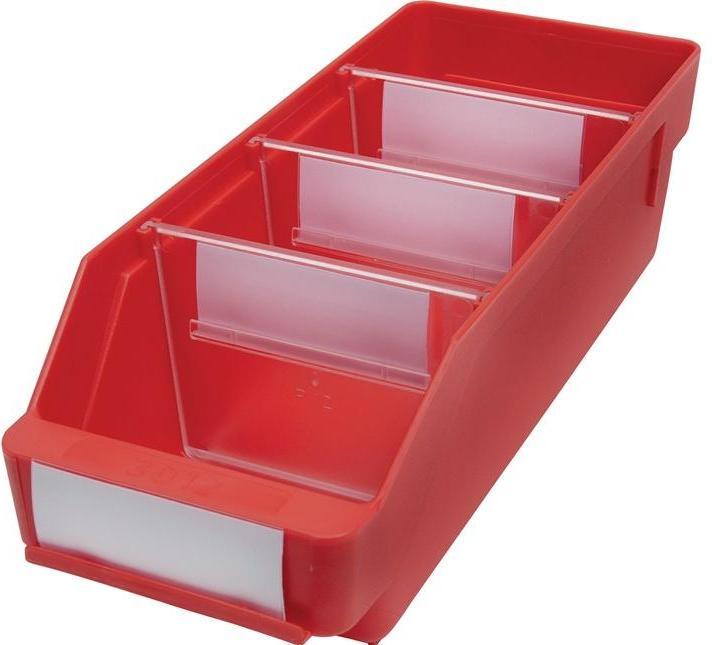Produktbild Stemo Regalkasten L300xB120xH95mm rot PP