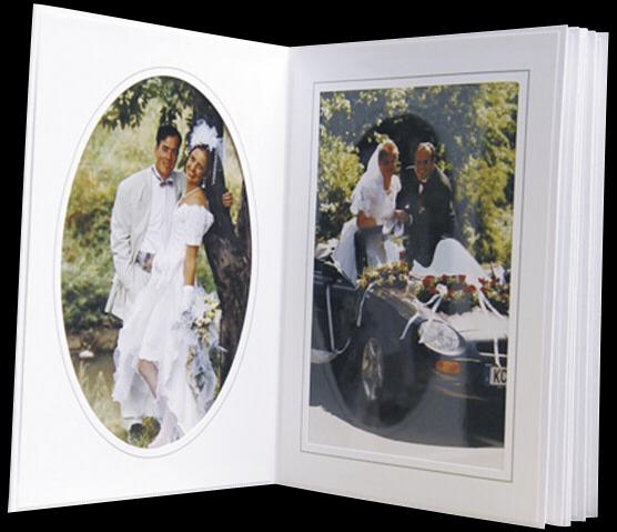 Actual product image Daiber 1x125 continuous mounts 13x18 white/grey line (13 x 18 cm)