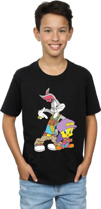 Immagine prodotto Looney Tunes Bugs And Tweety Hip Hop Maglietta Ragazzi (140, 146)