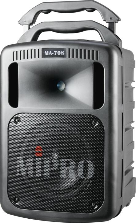 Mipro MA-708-D Mobile Speaker System (8 h, Rechargeable battery operated)