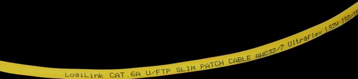 Actual product image LogiLink Network cable (STP, CAT6a, 0.50 m)