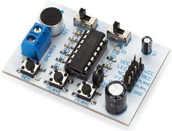 Actual product image Whadda Module ISD1820 VOICE RECORD/PLAY