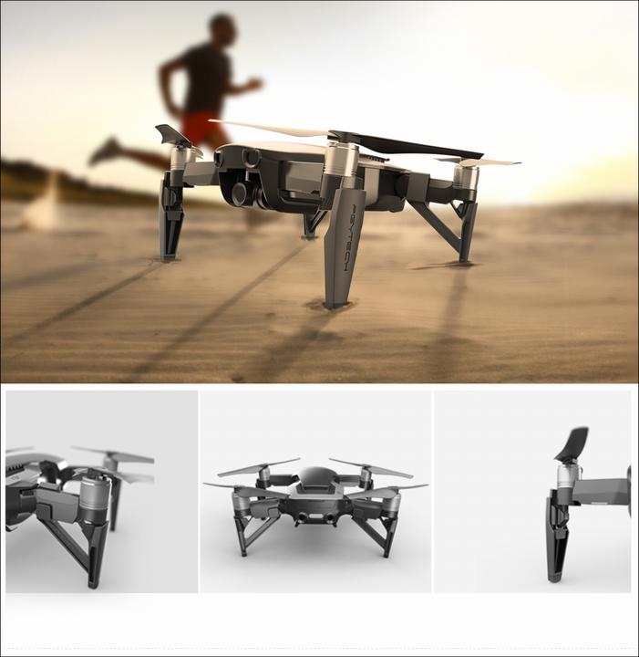 Actual product image Pgytech Accessories Combo Standard for DJI Mavic Air (Drone accessory set, DJI Mavic Air)