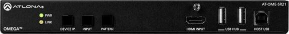 Actual product image Atlona 4K/60 UHD HDMI/USB 2.0 HDBT RX Scaler, PoE/RS232/LAN