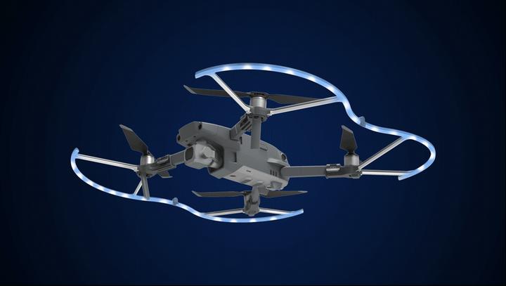 Actual product image Pgytech LED Propeller Protection for DJI Mavic 2 Pro / Zoom (Propeller protection, DJI Mavic 2 Pro)